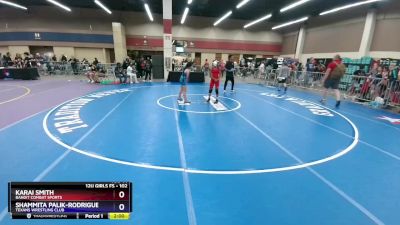 102 lbs Round 2 - Karai Smith, Bandit Combat Sports vs Shammita Palik-Rodriguez, Texans Wrestling Club