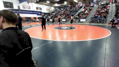 175 lbs Champ. Round 2 - Zachary Bailey, Apple Valley vs Michael Lopez, Chino