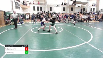 145 lbs Consi Of 8 #1 - Aiden Gardiner, Bristol-Plymouth/Coyle Cassidy vs Liam Dillon, Marshfield