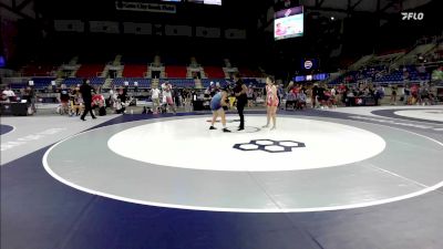 125 lbs Cons. Quarters - Kyla Johnson, IN vs Mika Yoffee, NV