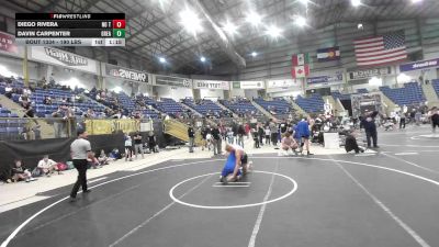 190 lbs Round Of 16 - Diego Rivera, No Team vs Davin Carpenter, Great Falls Bison