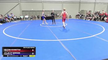 113 lbs Placement Matches (8 Team) - Peyton Schoettle, Indiana vs Dylan St Germain, Minnesota Red