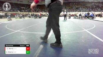 5A-106 lbs Quarterfinal - Carter Harris, HERITAGE HALL vs Elijah Cherry, EDISON PREP