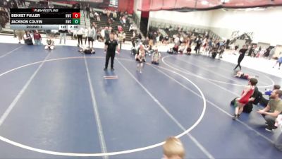 50-51 lbs Round 3 - Bekket Fuller, Northside Wrestling Club vs Jackson Colvin, Roy Wrestling Club