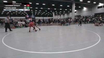132 lbs Champ. Rd Of 32 - Alexander Depratti, FishEye Wrestling vs Mitchel Baker, Jackson High School Wrestling