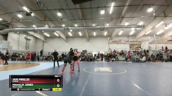 190 lbs Semifinal - Mahalia Jones, Mesa Ridge vs Jaxi Mireles, Lamar