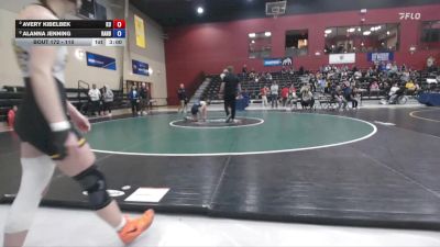 110 lbs Semifinal - Alanna Jenning, Randolph vs Avery Kibelbek, King University
