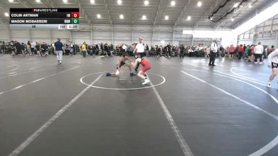 98 lbs Round 4 (8 Team) - Colin Artman, Freakztyle Wrestling vs Mason Mobasseri, West Geauga Wolverines