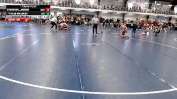 Elite 157 lbs Champ. Round 2 - Ethan Ballweber, Augsburg College vs Caleb Meunier, Minnesota State