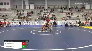 138 lbs Quarterfinal - Michael Gioffre, Team Carnage vs Lucas Kapusta, Young Guns Black