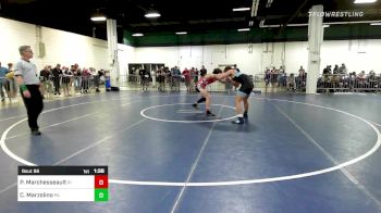 182 lbs Round Of 64 - Preston Marchesseault, RI vs Caleb Marzolino, PA