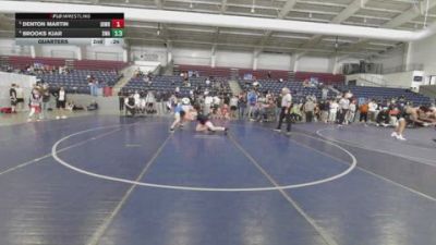 100 lbs Champ. Round 2 - Keian Linnell, Stallions Wrestling Club vs Brady Nygard, Frenchtown