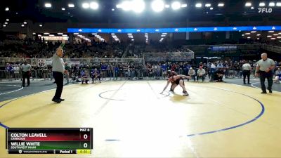 165 3A Cons. Round 2 - Willie White, Southwest Miami vs Colton Leavell, Creekside