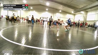 67 lbs Rr Rnd 2 - Kynleigh Harper, Dark Cloud Wrestling Club vs Janey Boling, Sperry Wrestling Club