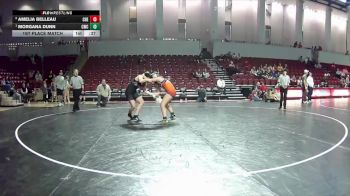 150-152 lbs 1st Place Match - Morgana Dunn, Cavalier Wrestling Club vs Amelia Belleau, Chesterfield