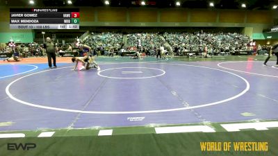 108 lbs Round Of 64 - Javier Gomez, Hawk Mat Club vs Max Mendoza, Wright Wrestling Academy