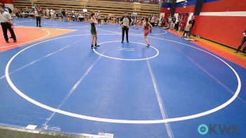 89-97 lbs Rr Rnd 3 - Jadyn Majors, Hilldale Youth Wrestling Club vs Lydia Ellis, Catoosa Youth Wrestling