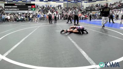 170 lbs Rr Rnd 1 - Wynter Jones, Cowboy Wrestling Club vs Kiya Hartfield 3, Standfast