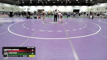 130 lbs Quarterfinal - Addison Harkins, Nixa vs Emily Bischoff, Odessa