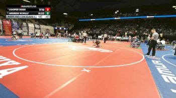 144 Class 1 lbs Cons. Round 2 - Andrew Schilly, Valle Catholic vs Cooper Doss, Tipton