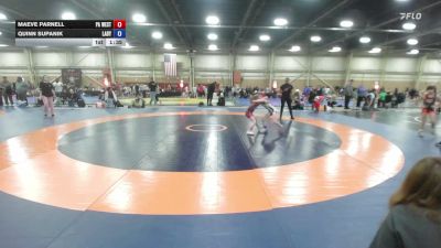 55 lbs Semifinal - Maeve Parnell, PA West Black - GK8 vs Quinn Supanik, LADY WARRIORS UNITED / MAROON 29:11 - GK8