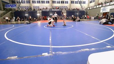 132 lbs Quarterfinal - Donald Ellis, Gentry Youth Organization Wrestling vs Gavin Breton, Arkansas