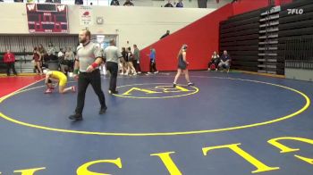 130 lbs Champ. Round 2 - Josie Logan, Marion vs Ella Snyder, Colfax-Mingo