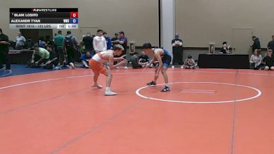 120 lbs Champ. Rd Of 16 - Blaik Losito vs Alexandr Tyan, Willpower Wrestling Club