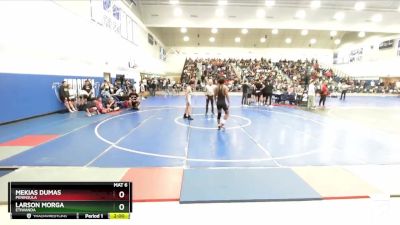 150 lbs Champ. Round 1 - Larson Morga, Etiwanda vs Mekias Dumas, Peninsula