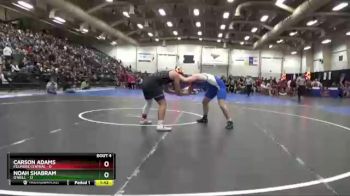 220 lbs Quarterfinals (8 Team) - Carson Adams, Fillmore Central vs Noah Shabram, O`Neill