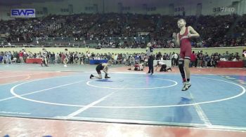 80 lbs Round Of 64 - Hunter Johnson, Watonga vs Gunner Condit, Morrison JH