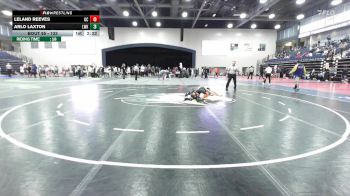 133 lbs Champ. Round 1 - Leland Reeves, Georgetown (KY) vs Arlo Laxton, Lindsey Wilson (Ky.)