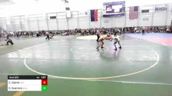 109 lbs Quarterfinal - Cilus Cabral, Grindhouse WC vs Christopher Guerrero, Wcw