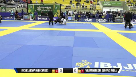 William Henrique De Novais Andra vs Lucas Santana Da Rocha Rios 2025 Brasileiro Jiu-Jitsu IBJJF