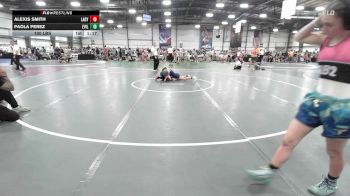 100 lbs Rr Rnd 1 - Alexis Smith, Lady Bandits vs Paola Perez, Evil Empire