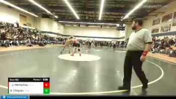 170 lbs Cons. Semi - Jared Mehlschau, Santiam Christian vs Bryce Chilgren, Harrisburg