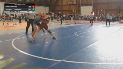 120 lbs Round Of 16 - Will Hughes, Treehouse Wrestling Academy vs Bennett Ferraro, Tdwc