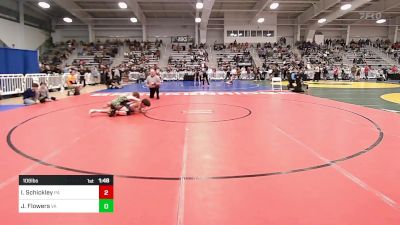 106 lbs Round Of 128 - Izaya Schickley, PA vs Jacob Flowers, VA