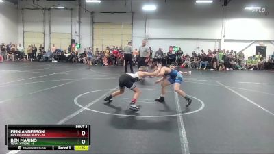 84 lbs Round 2 (4 Team) - Finn Anderson, Mat Assassins Black vs Ben Marino, Terps Xtreme