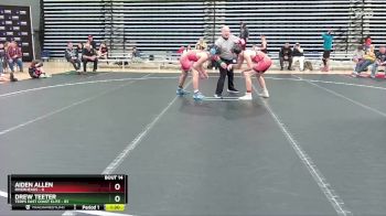 160 lbs Round 3 (10 Team) - Drew Teeter, Terps East Coast Elite vs Aiden Allen, Riverheads