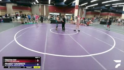 144 lbs Cons. Round 4 - Tristan Fay, 512 Outlaw Wrestling vs Frankdy Navarrete, All American Wrestling Club