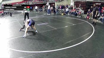 95 lbs Quarterfinal - Jaren Small, Kearney MatCats Wrestling Club vs Jarrell Harris, Nebraska Wrestling Academy