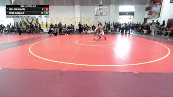 106 lbs Cons. Round 6 - Jose Angulo, Lakeside/Lake Elsinore vs Jaelen Dixon, Paloma Valley