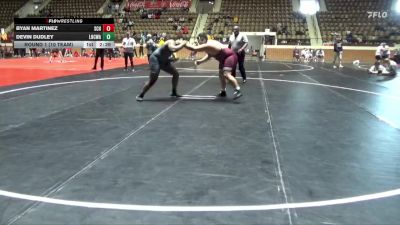 285 lbs Round 1 (10 Team) - Byan Martinez, Schreiner vs Devin Dudley, Life University NCWA