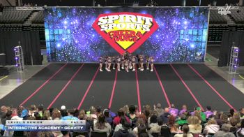 Interactive Academy - Gravity [2026 L5 Senior Day 3] 2026 Spirit Sports Indianapolis Nationals
