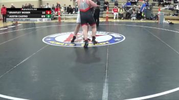 Round 3 - Brantley Moser, St. James Cyclones vs Austin Castro, Wayzata Youth Wrestling