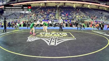 Girls-135 lbs 3rd Place Match - Tamari Khizanishvili, West Bloomfield Hs Girls vs Paiglee Moldenhauer, Atlanta Hs Girls