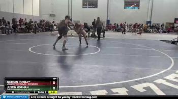 184 lbs Champ. Round 1 - Justin Hopman, Centenary University (New Jersey) vs Nathan Powley, University Pittsburg - Bradford