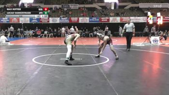 125 lbs Semis & Wb (16 Team) - Max Rotter, Muhlenberg vs Lucas Vannostrand, Apprentice School