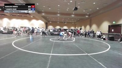 165 lbs Cons. Round 3 - Vasilios Dimou, New York vs Joseph Ruiz, New Jersey